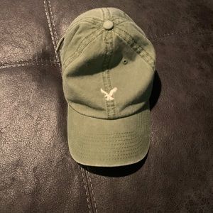 American Eagle hat olive green